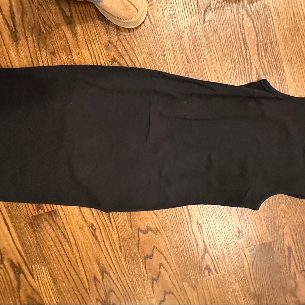 Theory Sleek Black Sleeveless Dress